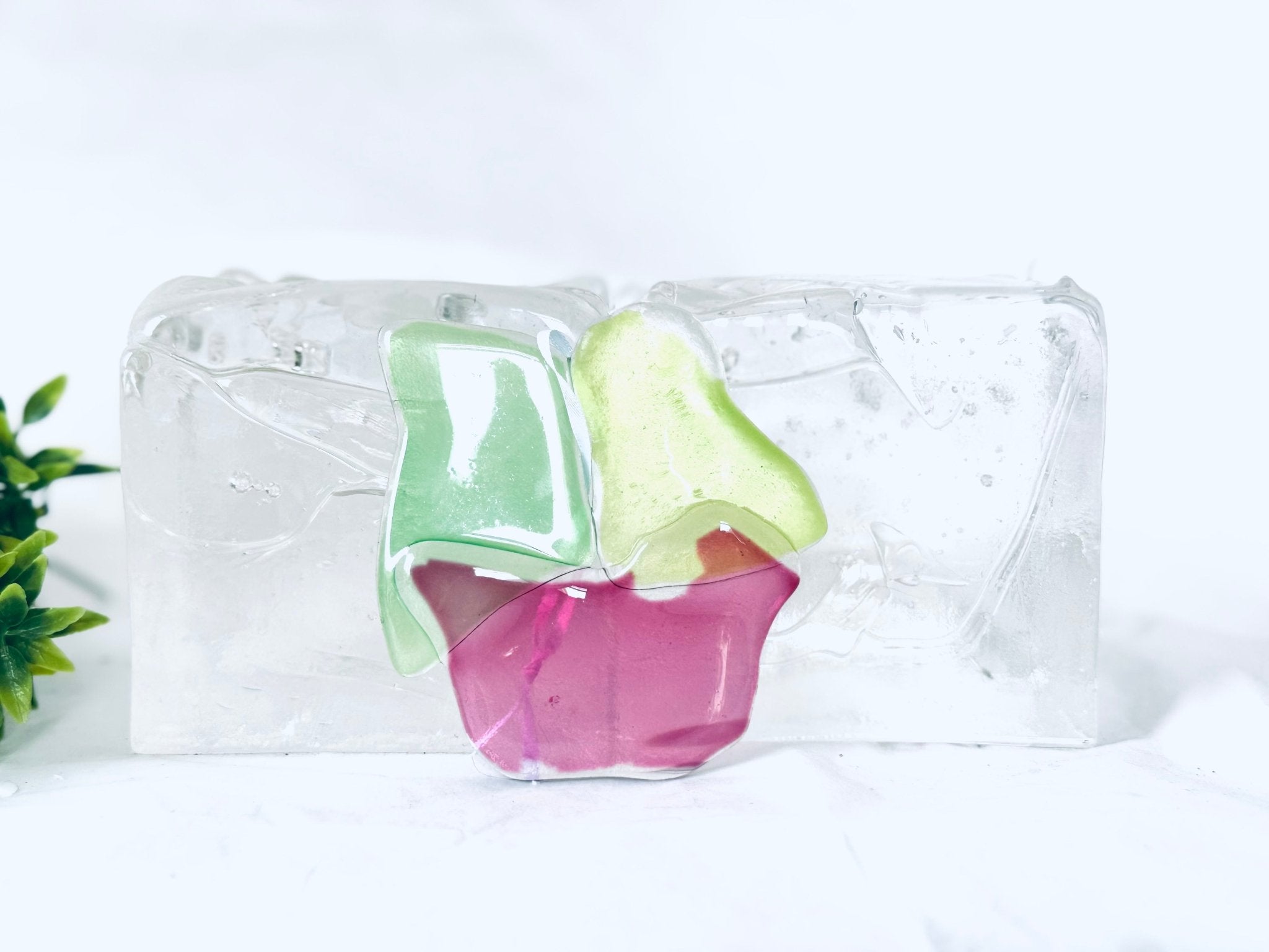 Bateau imparfait en verre recyclé - La Meduse - Verre soufflé