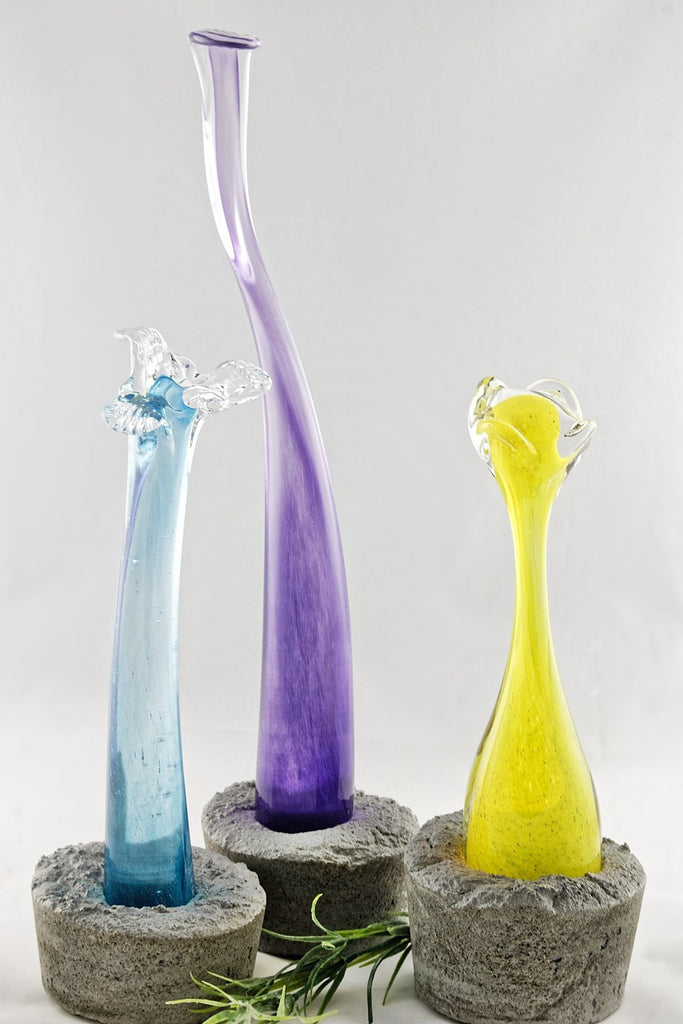 Uniquewise Contemporary Ceramic Marble Look Design Table Vase