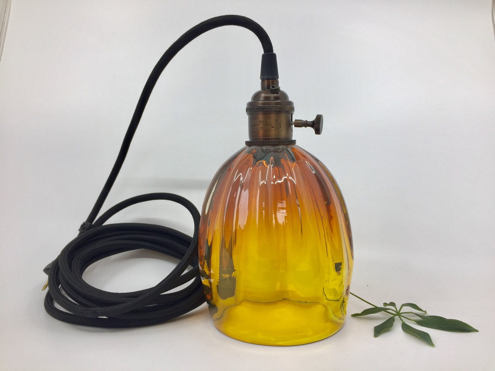 Lampe en verre soufflé classique - La Meduse - Verre soufflé