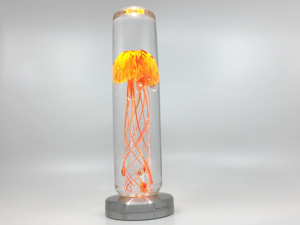 Méduse cylindre en verre - La Meduse - Verre soufflé