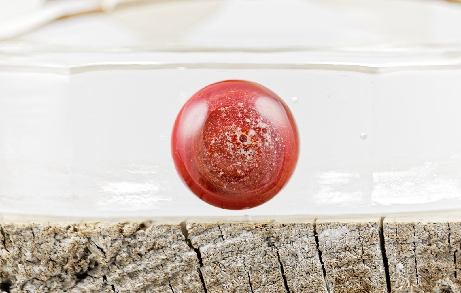 Bracelet "Précieux " avec cendres funéraires (PETIT) - La Meduse - Verre soufflé