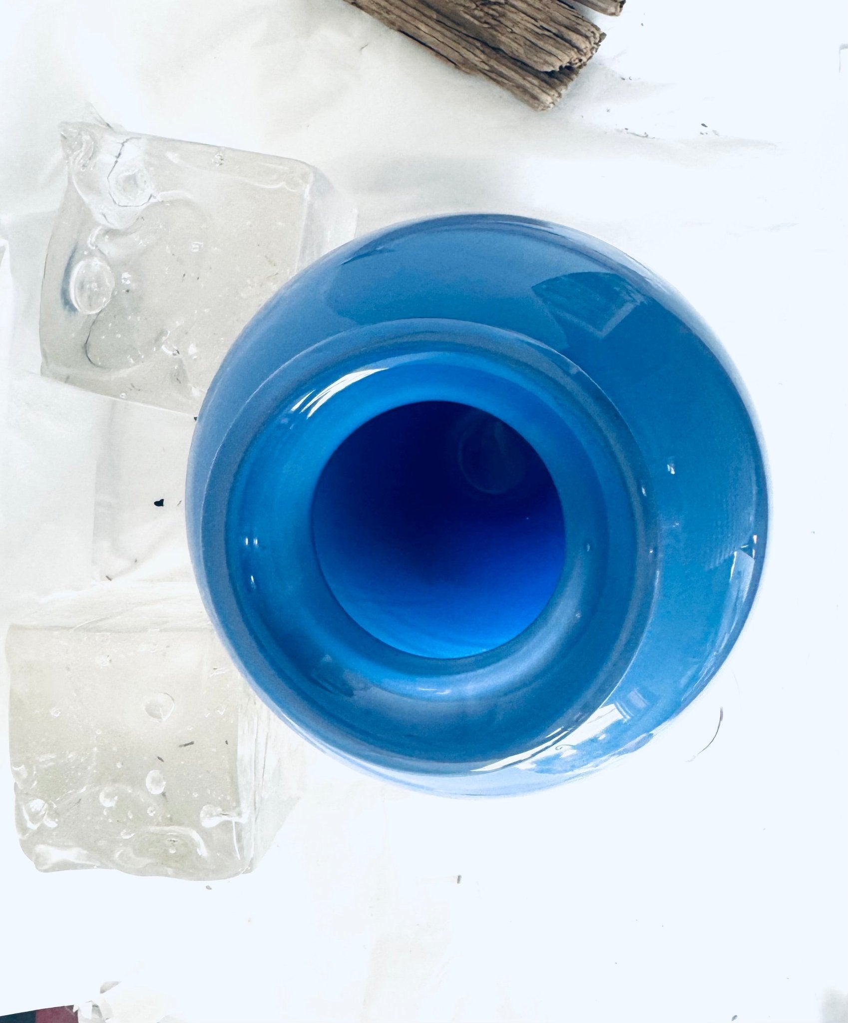 Urne funéraire "Perle lavande" en verre soufflé - La Meduse - Verre soufflé