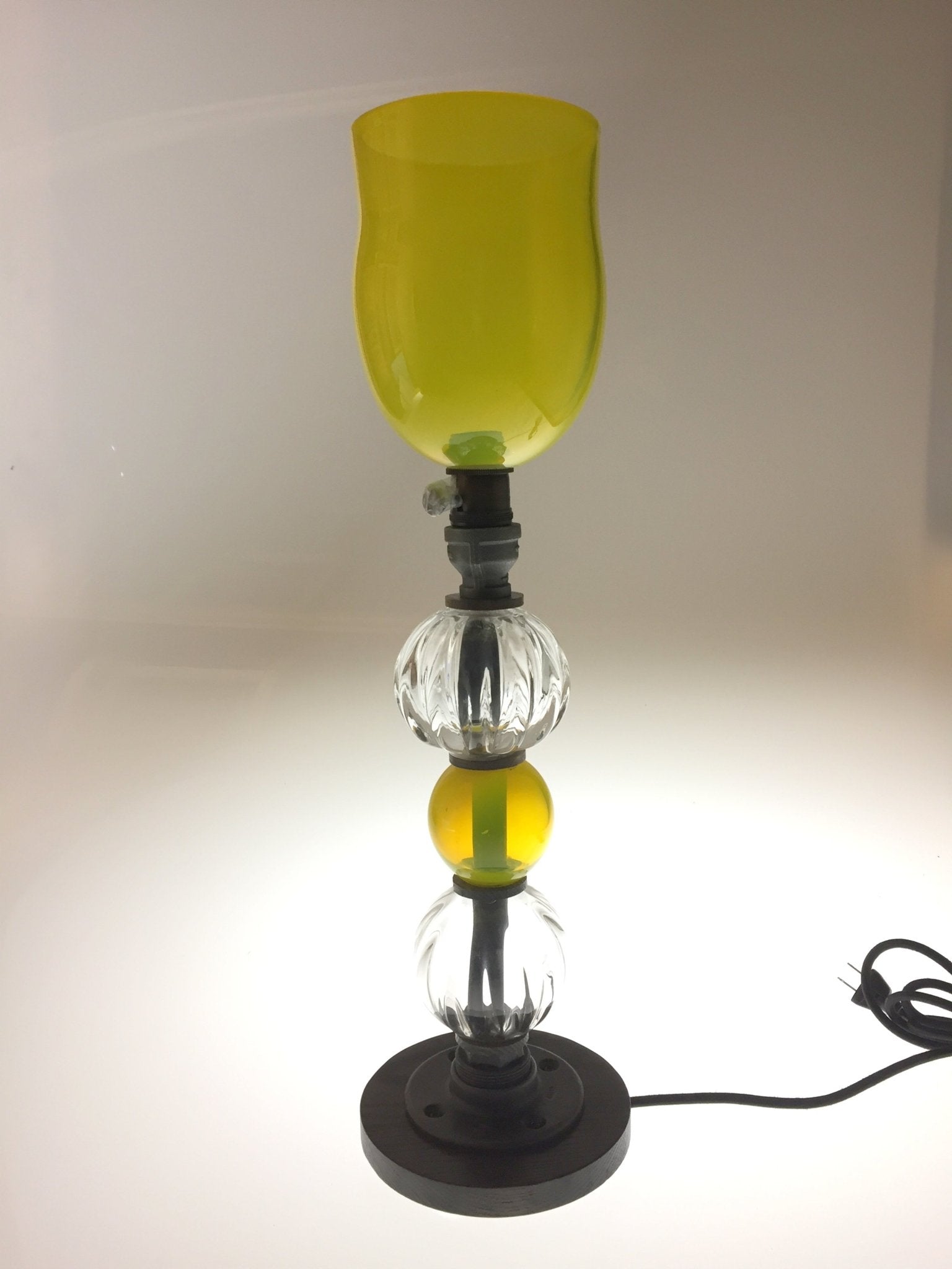 Lampe de chevet - grande - La Meduse - Verre soufflé