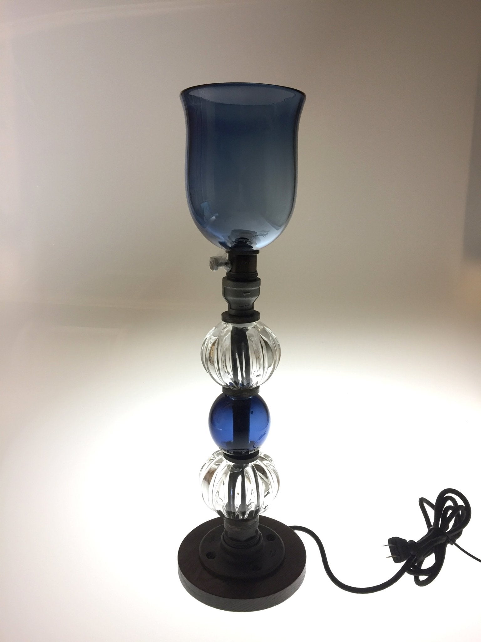 Lampe de chevet - grande - La Meduse - Verre soufflé